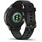Умные часы Garmin Venu 4 41 мм темно-серый с силиконовым ремешком цвета черный (010-03013-42)