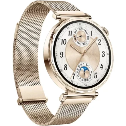 Умные часы  Смарт-часы Huawei Watch GT 5 (JNA-B19) 41 mm ремешок миланская петля золотой EAC