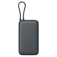 Внешний аккумулятор Ксиаоми 20000 mAh 33W с кабелем Type-C Black (черный)