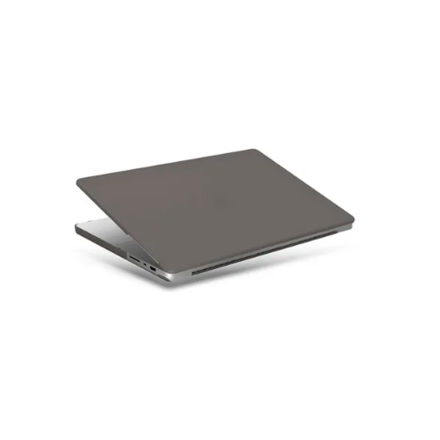 Пластиковый чехол Uniq Claro совместимый с Macbook Pro 16 (2021-2024) матовый серый