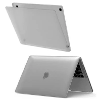 Пластиковый чехол Wiwu iSHIELD Ultra Thin Hard Shell Case совместимый с Macbook Air13.6"(2022/2024/2025) прозрачный