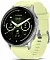 Умные часы Garmin Venu 4 45 мм серебристый с силиконовым ремешком цвета лимонный (010-03014-42)