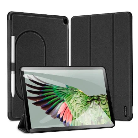 Чехол-книжка DUX DUCIS Domo Series совместимый с Google Pixel Tablet черная 10.95"