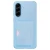 Накладка c картхолдером из прочного силикона совместимая с Samsung Galaxy A 36/А37А56 5G голубая (оригинал)
