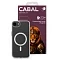 Противоударная накладка Cabal Premium Clear Case c MagSafe для Apple iPhone 17е прозрачная