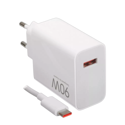 Комплект зарядное устройство и интерфейсный кабель Ксиаоми 90W Charging Combo (Type-A) LB