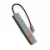 USB-концентратор WIWU Travel 5 in1 USB-C Hub (Wi-HB005) Grey (серый)
