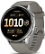Умные часы Garmin Venu 4 45 мм серебристый с силиконовым ремешком цвета серый (010-03014-41)