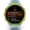 Умные часы  Умные часы Garmin Forerunner 570 47 mm AMOLED (010-02971-41) светло-серый, алюминиевый безель ярко-желтого цвета, бирюзовый ремешок