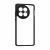 Противоударная накладка Verraton совместимая с OnePlus 13R прозрачная с черными бортами