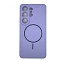 Накладка Silicone Case c MagSafe совместимая с Samsung S26 Ultra (SC) лавандовая LB