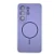Накладка Silicone Case c MagSafe совместимая с Samsung S26 Ultra (SC) лавандовая LB