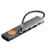 USB-концентратор WIWU Travel 7 in 1 USB-C Hub (Wi-HB007) Grey (серый)