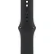 Apple Watch Series 11, 46 мм, корпус из алюминия цвета «серый космос», спортивный ремешок цвета «черный» M/L (MEV44)