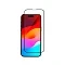 Защитное стекло совместимое с iPhone 16/15/14 Pro полноэкранное черное в техпаке