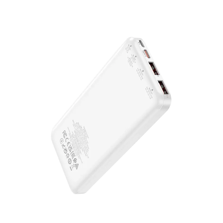 Внешний аккумулятор Hoco J101 10000 mAh белый