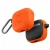 Пластиковый чехол Uniq Clyde совместимый с AirPods 4 оранжевый
