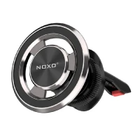 Автомобильный держатель с креплением в воздуховод NOXO HDN-4 Magnetic Wireless черный