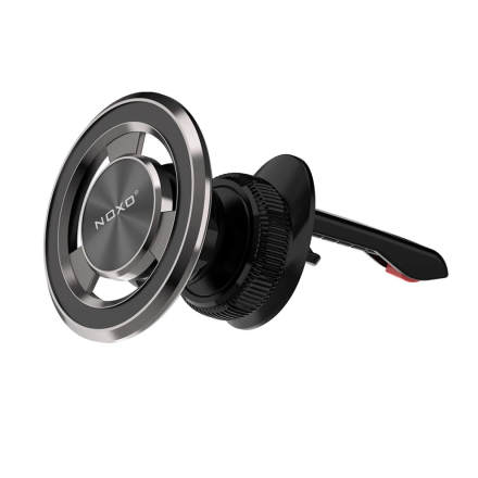 Автомобильный держатель с креплением в воздуховод NOXO HDN-4 Magnetic Wireless черный