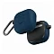 Пластиковый чехол Uniq Clyde совместимый с AirPods 4 синий