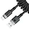 Кабель AceFast USB/Type-C C14-04 3A 1.2м черный