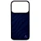 Кевларовая накладка Alrlty Bamboo Weaving art с MagSafe совместимая с iPhone 17 Pro Blue (синяя)