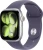 Apple Watch Series 11, 46 мм, корпус из алюминия цвета «серебристый», спортивный ремешок цвета «фиолетовый туман» M/L (MEVA4)