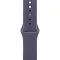 Apple Watch Series 11, 46 мм, корпус из алюминия цвета «серебристый», спортивный ремешок цвета «фиолетовый туман» M/L (MEVA4)