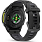 Умные часы  Умные часы Garmin Forerunner 970 AMOLED (010-02969-00) черный с черный ремешком