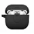 Пластиковый чехол Uniq Clyde совместимый с AirPods 4 черный