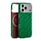 Кевларовая накладка Alrlty Bamboo Weaving art с MagSafe совместимая с iPhone 17 Pro China Green (зеленая)