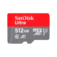 Карта памяти SanDisk Ultra Micro SDXC 512Gb U1 C10 4K 100 MB/s EAC