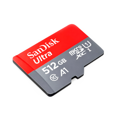 Карта памяти SanDisk Ultra Micro SDXC 512Gb U1 C10 4K 100 MB/s EAC