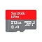 Карта памяти SanDisk Ultra Micro SDXC 512Gb U1 C10 4K 100 MB/s EAC