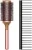 Набор расчесок Dyson брашинг + гребень Black/Rose Gold (черный/розовое золото)