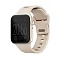 Ремешок UNIQ Stride совместимый с Apple Watch (38/40/41mm) силикон бежевый