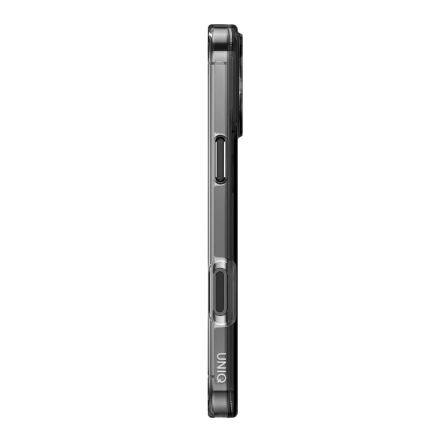 Пластиковая накладка Uniq Clario с Magsafe совместимая с 17 Pro Max черная