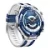 Смарт-часы Huawei Watch Ultimate 2 (MCH-AL00) циркониевый корпус стального цвета (бело-голубой ремешок из фторэластомера)