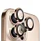 Защитное стекло на камеру Gorilla совместимое с iPhone 16 Pro/16 Pro Max титан