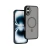 Пластиковая накладка Dfans Design с MagSafe совместимая с iPhone 16 затемненная