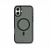 Пластиковая накладка Dfans Design с MagSafe совместимая с iPhone 16 затемненная