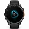 Умные часы Garmin Fenix 8 47 mm AMOLED серый (черный силиконовый ремешок) (010-02904-00)