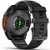 Умные часы Garmin Fenix 8 47 mm AMOLED серый (черный силиконовый ремешок) (010-02904-00)