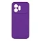 Накладка Silicone Case совместимая с Honor 600 (SC) фиолетовая
