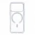 Пластиковая накладка Luxury Case с MagSafe совместимая с iPhone 17 Pro прозрачная