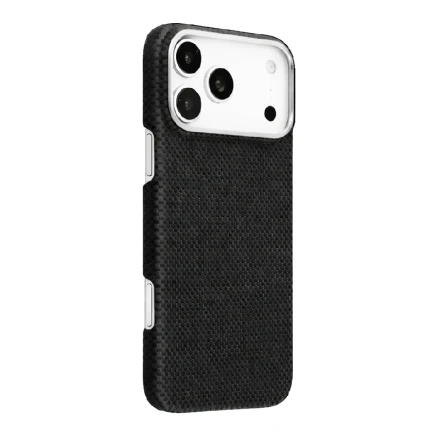 Кевларовая накладка Cabal Kevlar Case Ultra-Slim Monogram совместимая с iPhone 17 Pro черная