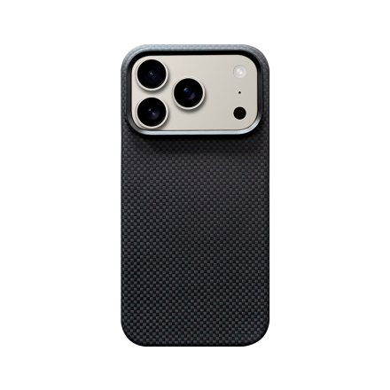 Кевларовая накладка Cabal Kevlar Case Ultra-Slim Monogram совместимая с iPhone 17 Pro черная