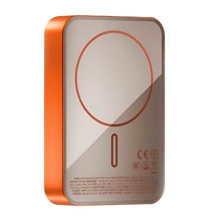 Внешний аккумулятор Momax Q.Pass2 с MagSafe 10000 mAh 25w оранжевый CCC