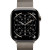 Apple Watch Series 11, 46 мм, корпус из титана цвета «натуральный титан», миланский браслет натурального цвета M/L (MFD04)