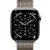 Apple Watch Series 11, 46 мм, корпус из титана цвета «натуральный титан», миланский браслет натурального цвета M/L (MFD04)